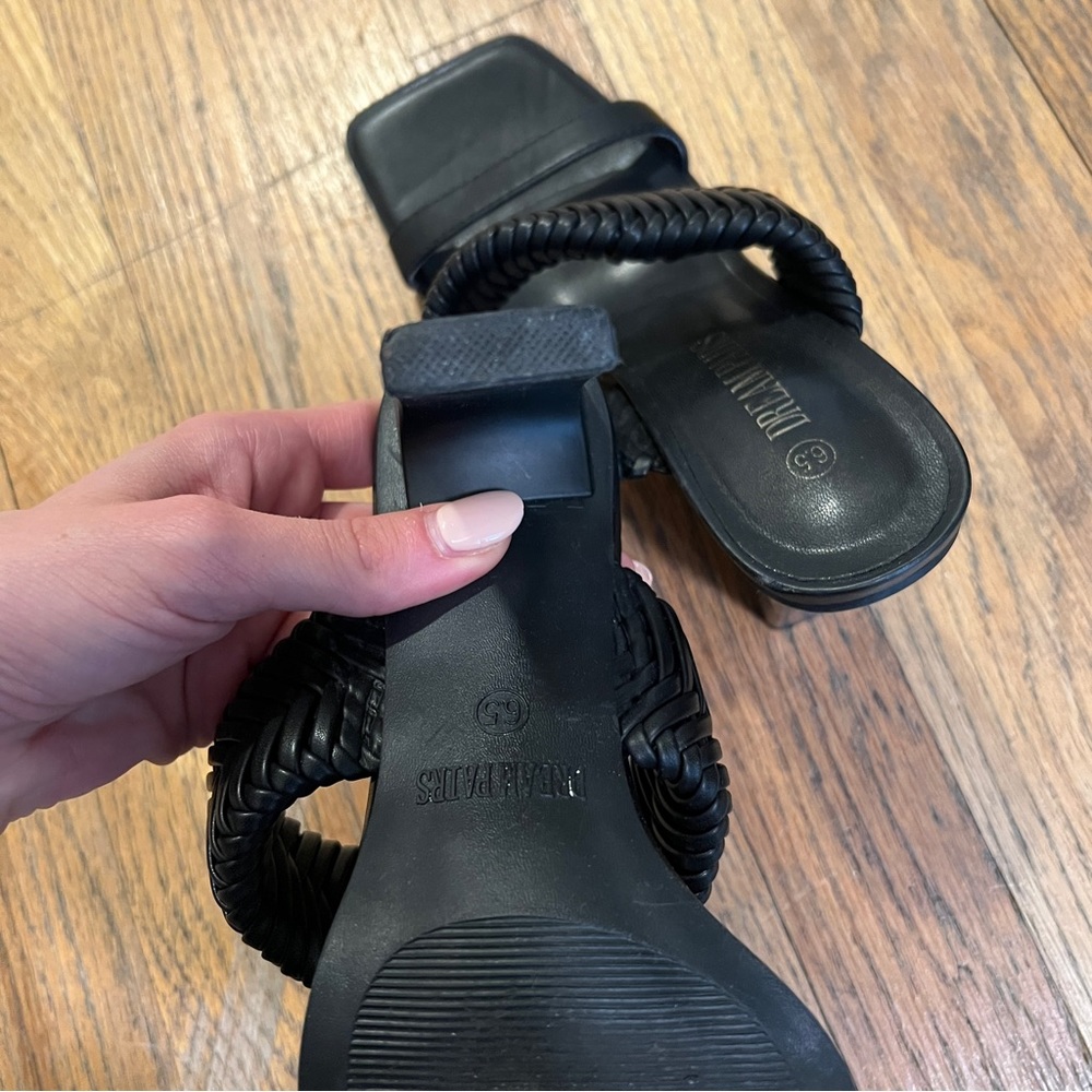 Black block sandal heels - Picture 7 of 7